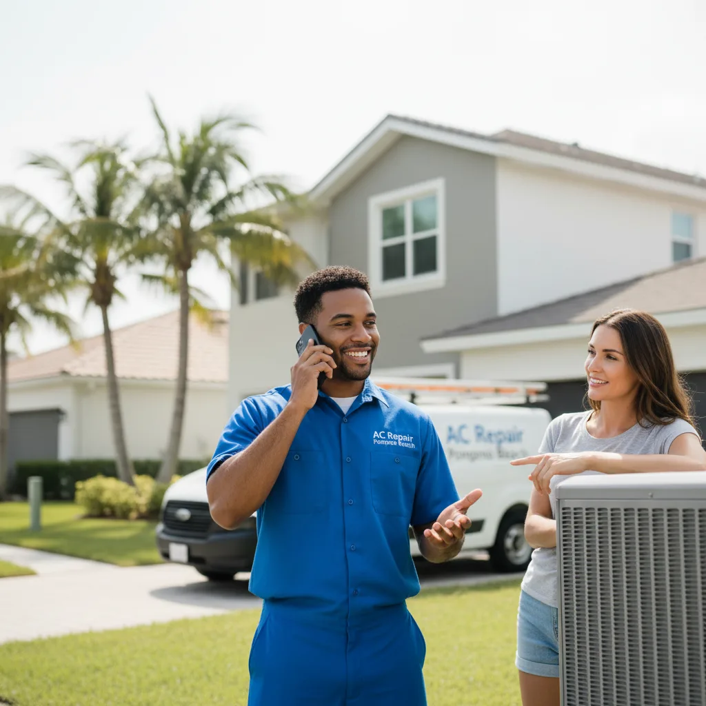 AC Repair Pompano Beach customer support in Paulina